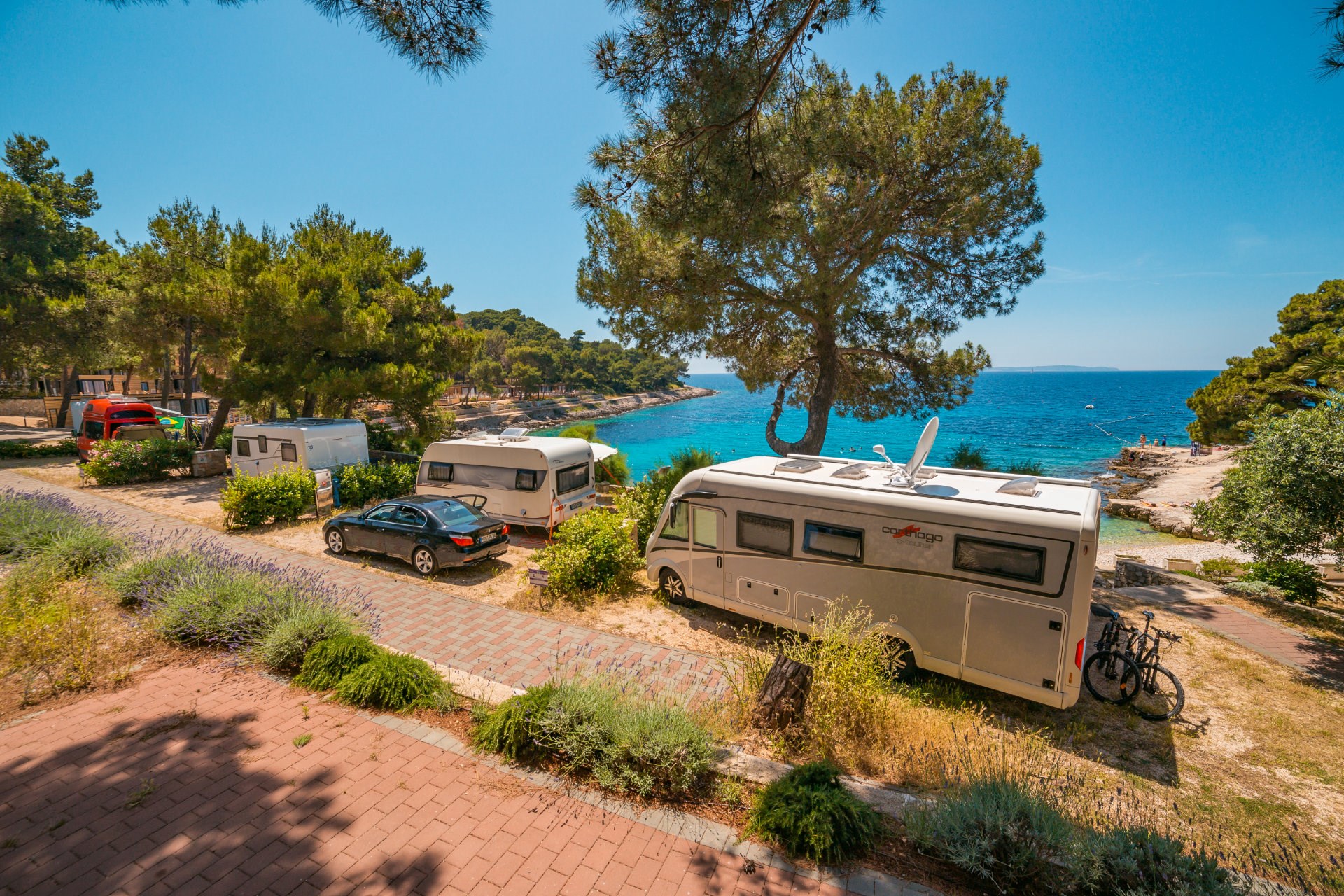 Camping Čikat Mali Lošinj, Kvarner, Kroatien Top Camping Croatia